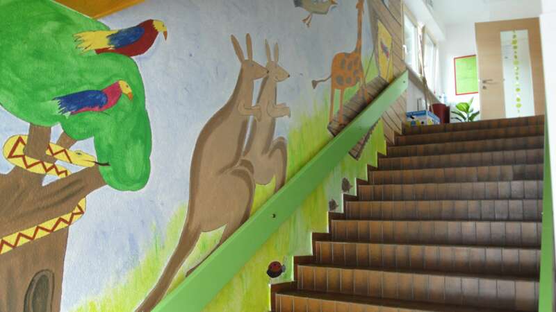 Innenmalerei Kindergarten